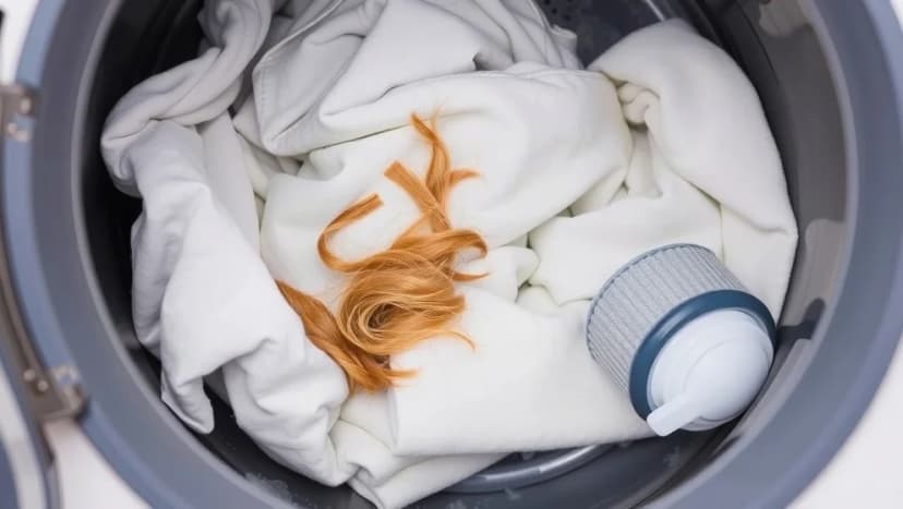 Hur får du bort hundhår från kläder i tvättmaskin