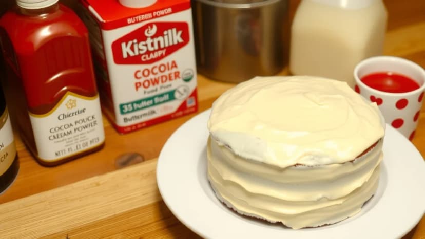 Så gör du den bästa red velvet cake hemma
